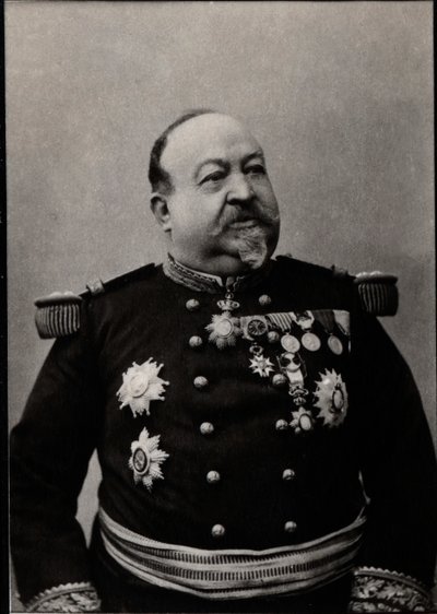 Porträt von Ange Laurent Giovanninelli (1837-1903), französischer General von French Photographer